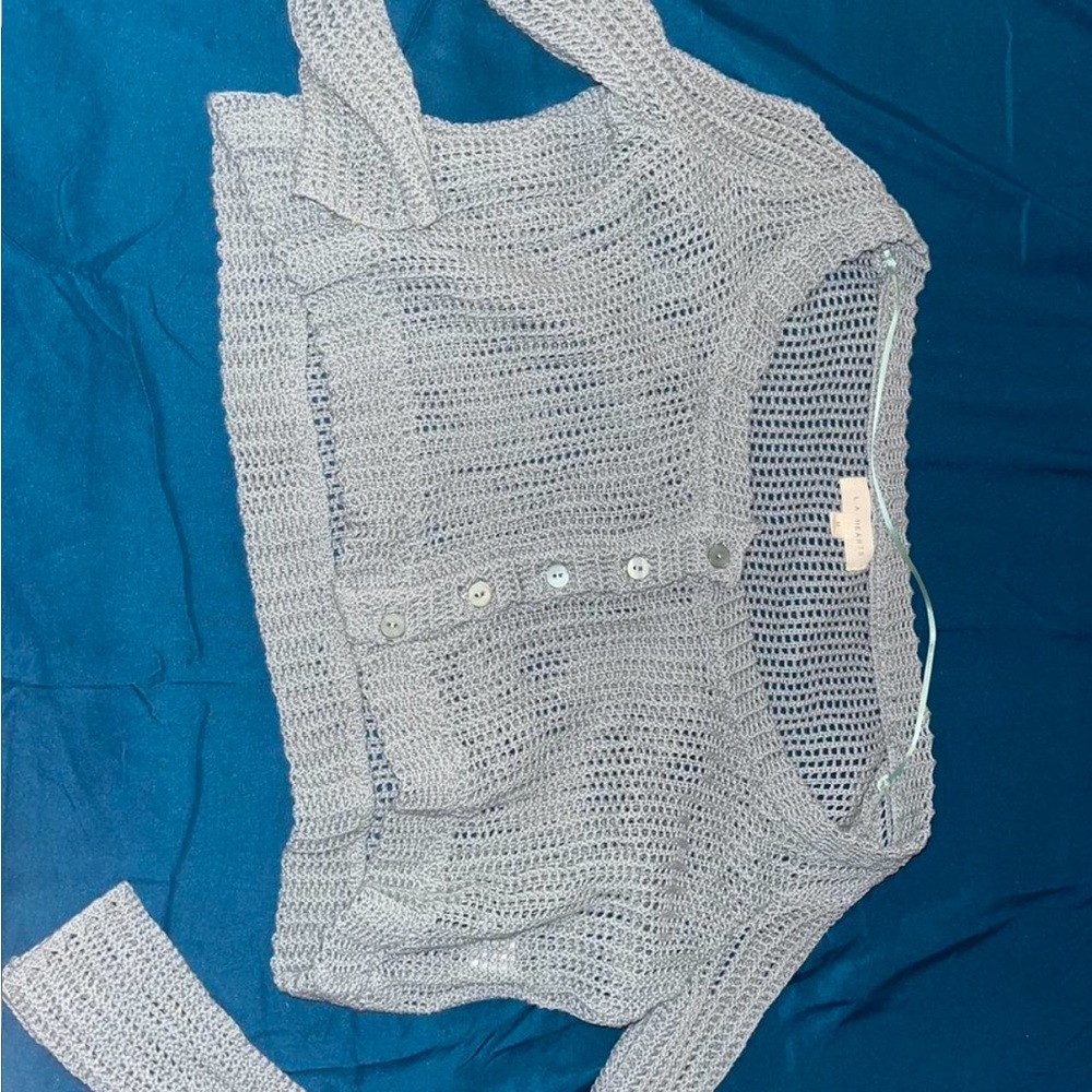 PacSun cropped knit cardigan